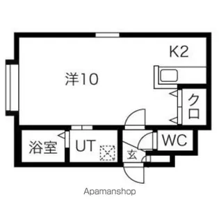 デリーロ・ジェンテ【1階】の間取り