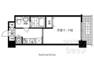 レジュールアッシュ清水【702号室】の間取り