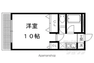 エルム松ヶ崎【101号室】の間取り