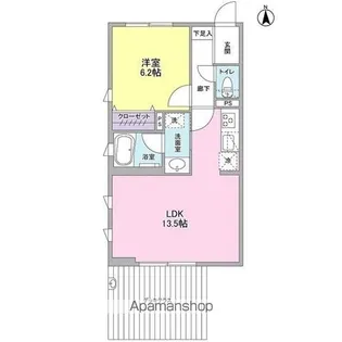 CEREZO GARDEN【1階】の間取り