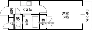 エクレ西宮【1階】の間取り
