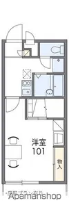 レオパレスドリーム1号館【101号室】の間取り