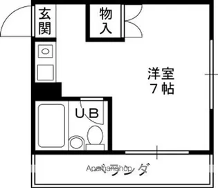 パラッツオニッセイ【1階】の間取り