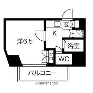 スパシエレジデンス1ST.【10階】の間取り