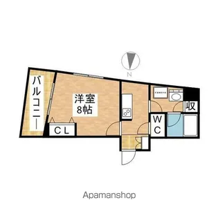 EFFORT-II【2階】の間取り