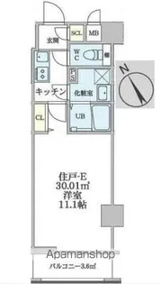 SSKNOT【5階】の間取り
