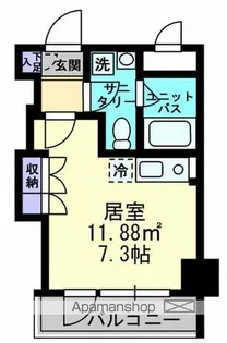 アルファレガロ古新町【8階】の間取り