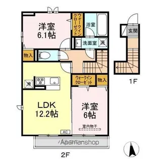 RUF【2階】の間取り