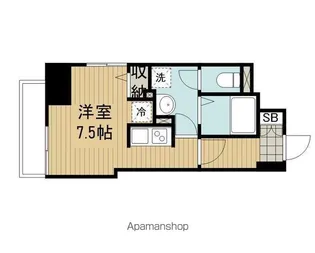 テラス阿佐ヶ谷【3階】の間取り