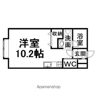 カレッジタウンⅧ【1階】の間取り