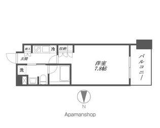 パークハビオ平河町【9階】の間取り