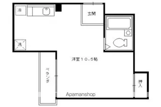 ハイムマエダ【303号室】の間取り