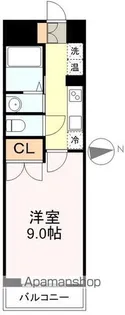 グレイスハイツ新寺【5階】の間取り