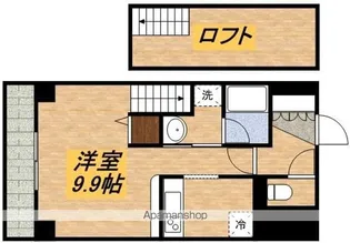 東京都武蔵野市中町3丁目【マンション】の間取り