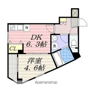 Fairy chiba【5階】の間取り