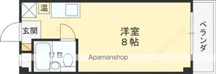 ビューテラスⅢ【3階】の間取り