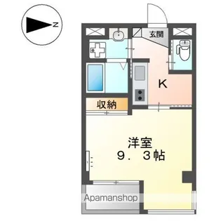 キアーズⅡ【3階】の間取り