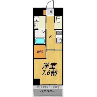 TIRAPALACE天神山(チラパレステンジンヤマ)【4階】の間取り