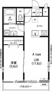 リブリ・アージュドール【3階】の間取り