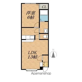 メゾン11【3階】の間取り