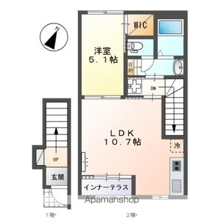 GRAND POIRE【2階】の間取り