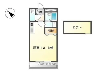 ウルル21【206号室】の間取り
