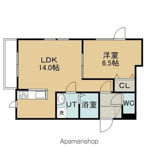 MAISON DE アルエⅡ【101号室】の間取り