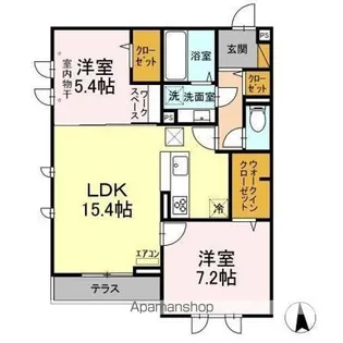 レインパレスSP【1階】の間取り