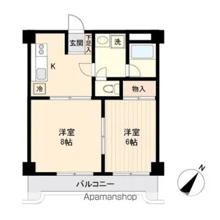シエナ仙台Ⅰ【4階】の間取り