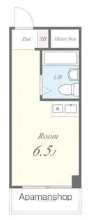 ホワイトシャトル柿の木坂【3階】の間取り