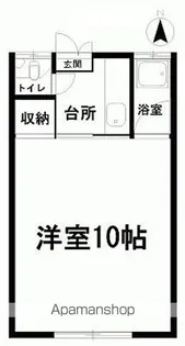あさひハイツ【1階】の間取り