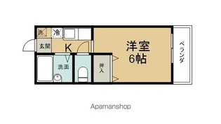 ソフィア21【203号室】の間取り