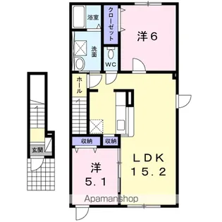 エクセレント・ハイム【2階】の間取り