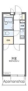 レオパレストライズ2【204号室】の間取り