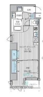 エムズサニーパレス月島【5階】の間取り