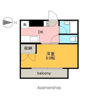 エルグランドK【2階】の間取り