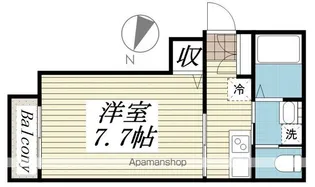 LE GRAND横浜南【3階】の間取り