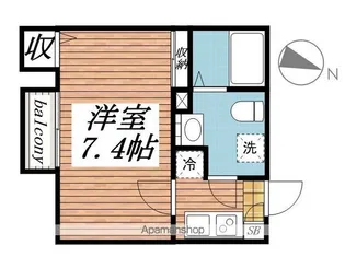 CLASSY津田沼Ⅱ【2階】の間取り