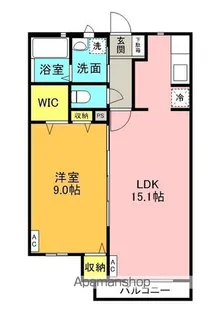 メゾン文家【202号室】の間取り