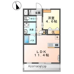 NOVEMBRE令和【2階】の間取り