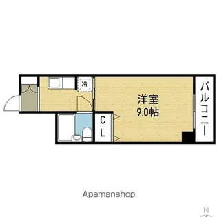 ライオンズマンション今里第2【711号室】の間取り