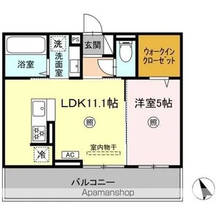 シエル原田【3階】の間取り