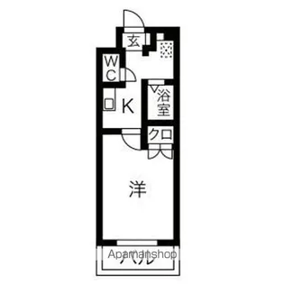 セントラルハイツ内山【3階】の間取り