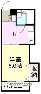 アリアーテ【202号室】の間取り