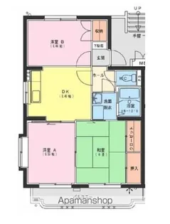 ジェネシス大島 C【3階】の間取り