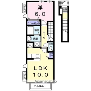 グランツ【2階】の間取り