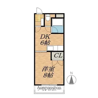 マルクエレガンス2【3階】の間取り