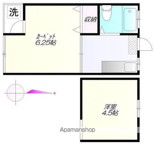 鷺宮ギミック【2階】の間取り