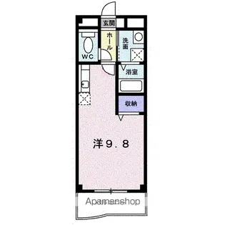 サニーパレス【2階】の間取り