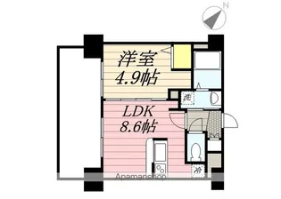 三島マンション博多駅東【3階】の間取り